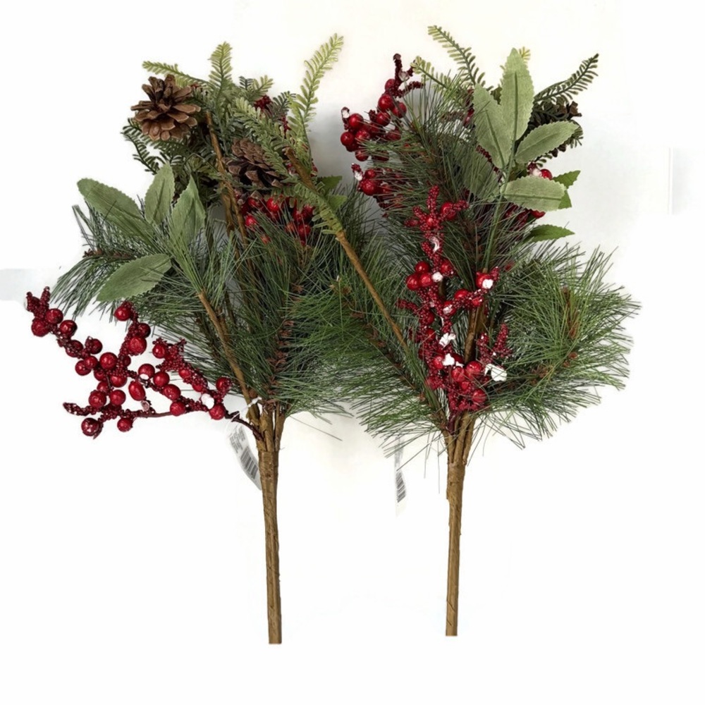 Christmas Floral Decor Lot